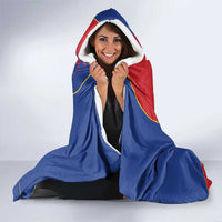 Cape Verde Football Hooded Blanket Blue Sharks Make History - Wonder Print Shop
