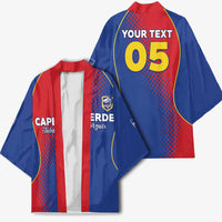 Custom Cape Verde Football Kimono Blue Sharks Make History - Wonder Print Shop