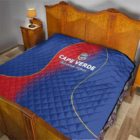 Cape Verde Football Quilt Blue Sharks Make History - Wonder Print Shop