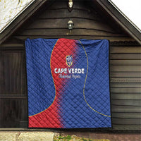 Cape Verde Football Quilt Blue Sharks Make History - Wonder Print Shop