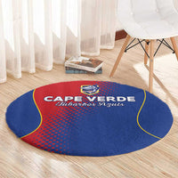 Cape Verde Football Round Carpet Blue Sharks Make History - Wonder Print Shop