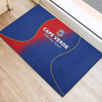 Cape Verde Football Rubber Doormat Blue Sharks Make History - Wonder Print Shop