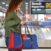 Cape Verde Football Travel Bag Blue Sharks Make History - Wonder Print Shop