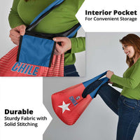 Chile Star Football Grocery Bag Vamos La Roja