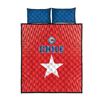 Chile Star Football Quilt Bed Set Vamos La Roja