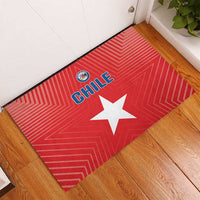 Chile Star Football Rubber Doormat Vamos La Roja