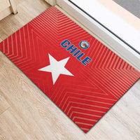 Chile Star Football Rubber Doormat Vamos La Roja