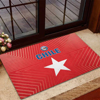 Chile Star Football Rubber Doormat Vamos La Roja