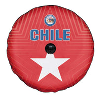 Chile Star Football Spare Tire Cover Vamos La Roja