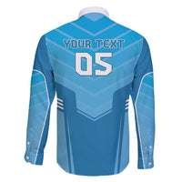 Custom Uruguay Football Family Matching Long Sleeve Bodycon Dress and Hawaiian Shirt Unique Style