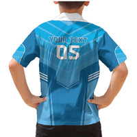 Custom Uruguay Football Family Matching Mermaid Dress and Hawaiian Shirt Unique Style