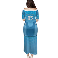 Custom Uruguay Football Family Matching Puletasi and Hawaiian Shirt Unique Style