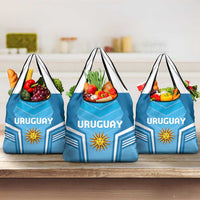 Uruguay Football Grocery Bag Unique Style