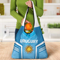Uruguay Football Grocery Bag Unique Style