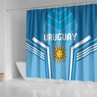 Uruguay Football Shower Curtain Unique Style