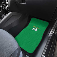 Brazil Football Car Mats Flag Style