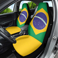 Brazil Football Car Seat Cover Flag Style