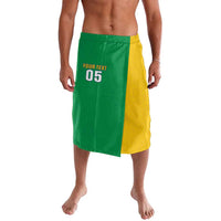 Custom Brazil Football Lavalava Flag Style