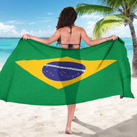 Brazil Football Sarong Flag Style