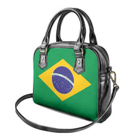 Brazil Football Shoulder Handbag Flag Style