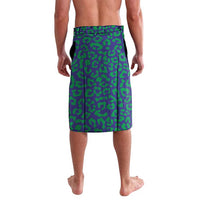 Custom Brazil Football Lavalava With Leopard Pattern