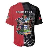 Personalized Antigua and Barbuda Baseball Jersey Land Of 365 Beaches