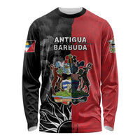 Personalized Antigua and Barbuda Long Sleeve Shirt Land Of 365 Beaches