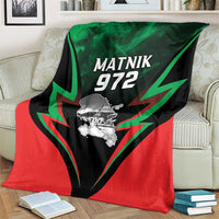 Martinique 972 Blanket Matnik Map