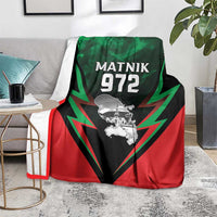 Martinique 972 Blanket Matnik Map