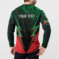 Personalized Martinique 972 Button Sweatshirt Matnik Map