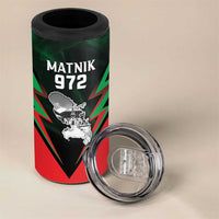 Personalized Martinique 972 4 in 1 Can Cooler Tumbler Matnik Map