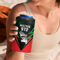 Personalized Martinique 972 4 in 1 Can Cooler Tumbler Matnik Map