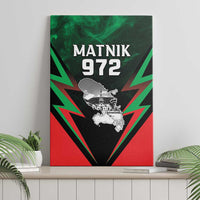 Martinique 972 Canvas Wall Art Matnik Map