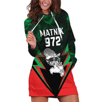 Personalized Martinique 972 Hoodie Dress Matnik Map