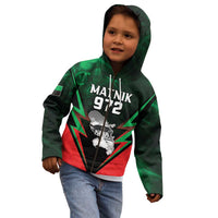 Personalized Martinique 972 Kid Hoodie Matnik Map