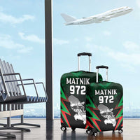 Martinique 972 Luggage Cover Matnik Map
