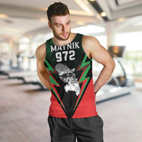 Personalized Martinique 972 Men Tank Top Matnik Map