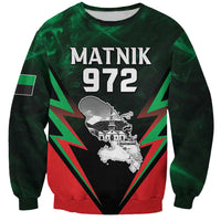 Personalized Martinique 972 Sweatshirt Matnik Map
