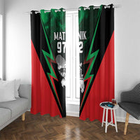 Martinique 972 Window Curtain Matnik Map