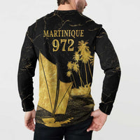 Mada Martinique Button Sweatshirt Martinique Yole Gold