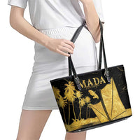 Mada Martinique Leather Tote Bag Martinique Yole Gold