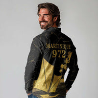 Mada Martinique Long Sleeve Polo Shirt Martinique Yole Gold