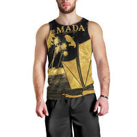 Mada Martinique Men Tank Top Martinique Yole Gold