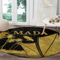 Mada Martinique Round Carpet Martinique Yole Gold