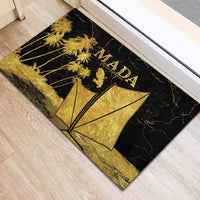 Mada Martinique Rubber Doormat Martinique Yole Gold