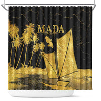 Mada Martinique Shower Curtain Martinique Yole Gold