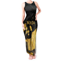 Mada Martinique Tank Maxi Dress Martinique Yole Gold