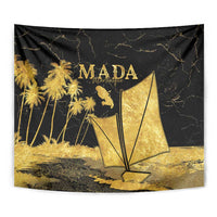 Mada Martinique Tapestry Martinique Yole Gold