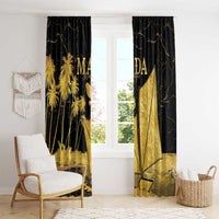 Mada Martinique Window Curtain Martinique Yole Gold