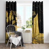 Mada Martinique Window Curtain Martinique Yole Gold